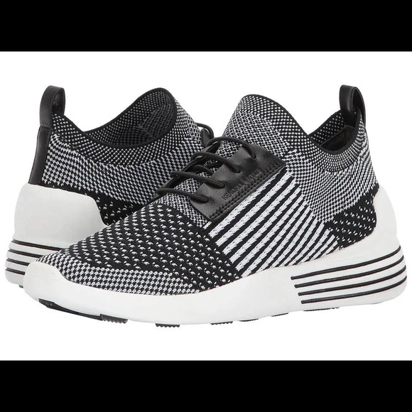 Kendall & Kylie Shoes - Kendall & Kylie Black and White Brandy Sneakers